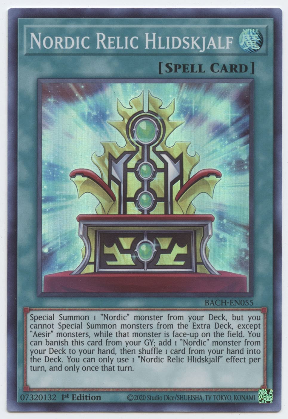 Nordic Relic Hlidskjalf - BACH-EN055 - Super Rare - 1st Edition