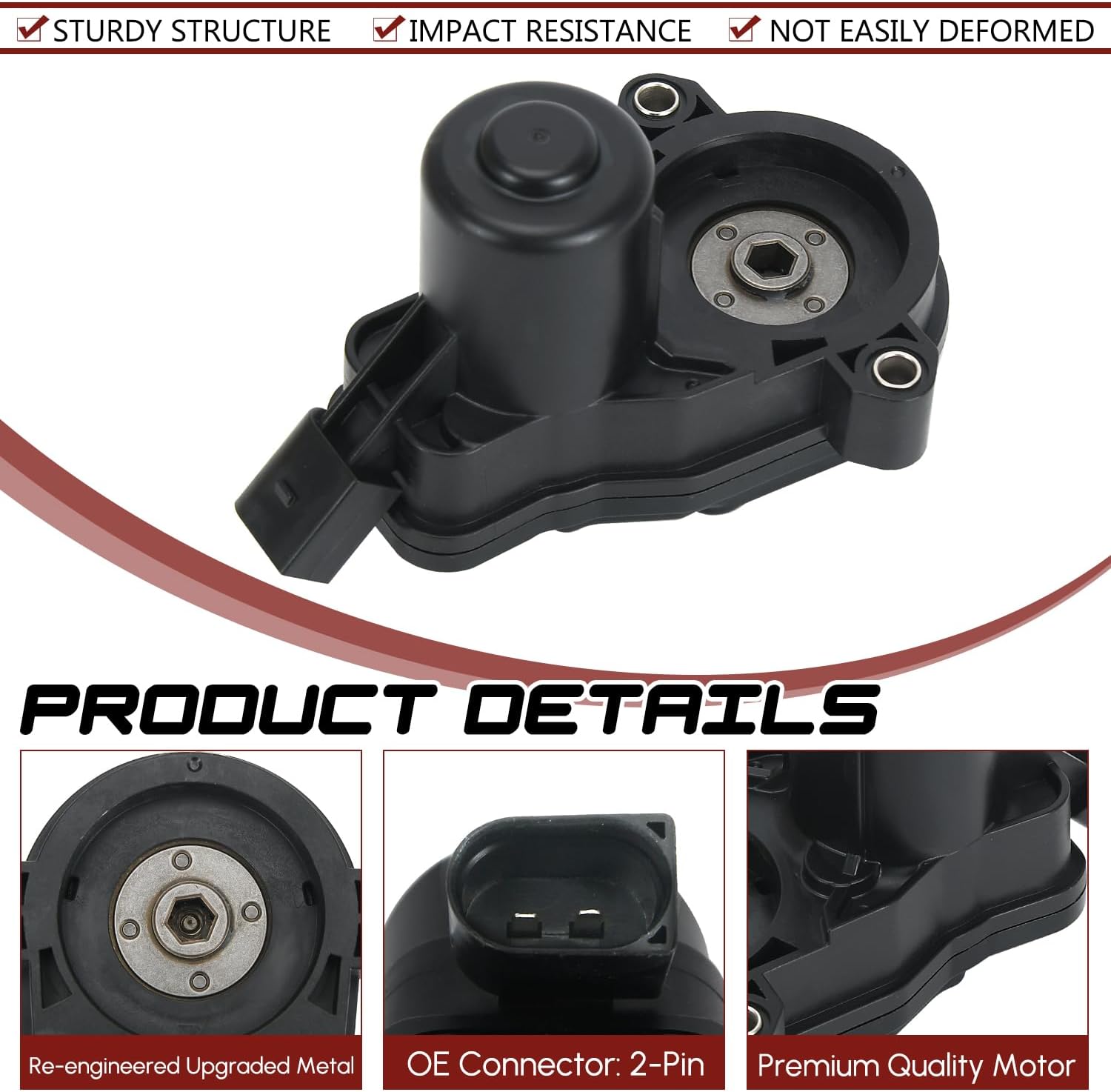 PTNHZ Rear Parking Handbrake Actuator Compatible For 2016-2024 Mazda CX-5 CX-9 KA0G-26-8EXA KA0G-26-8EX