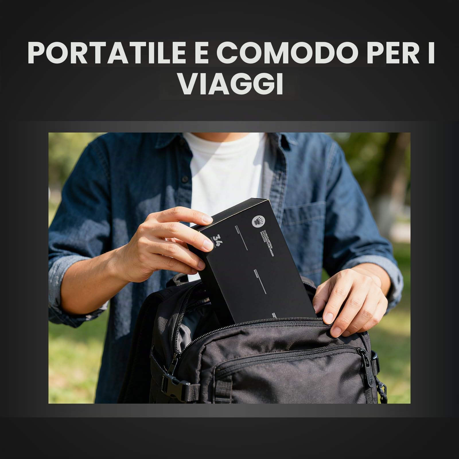 SenseRobot - Set di scacchi magnetici compatibili con SenseRobot R3, scacchiera arrotolabile in nylon per gioco autonomo, set da viaggio portatile con custodia