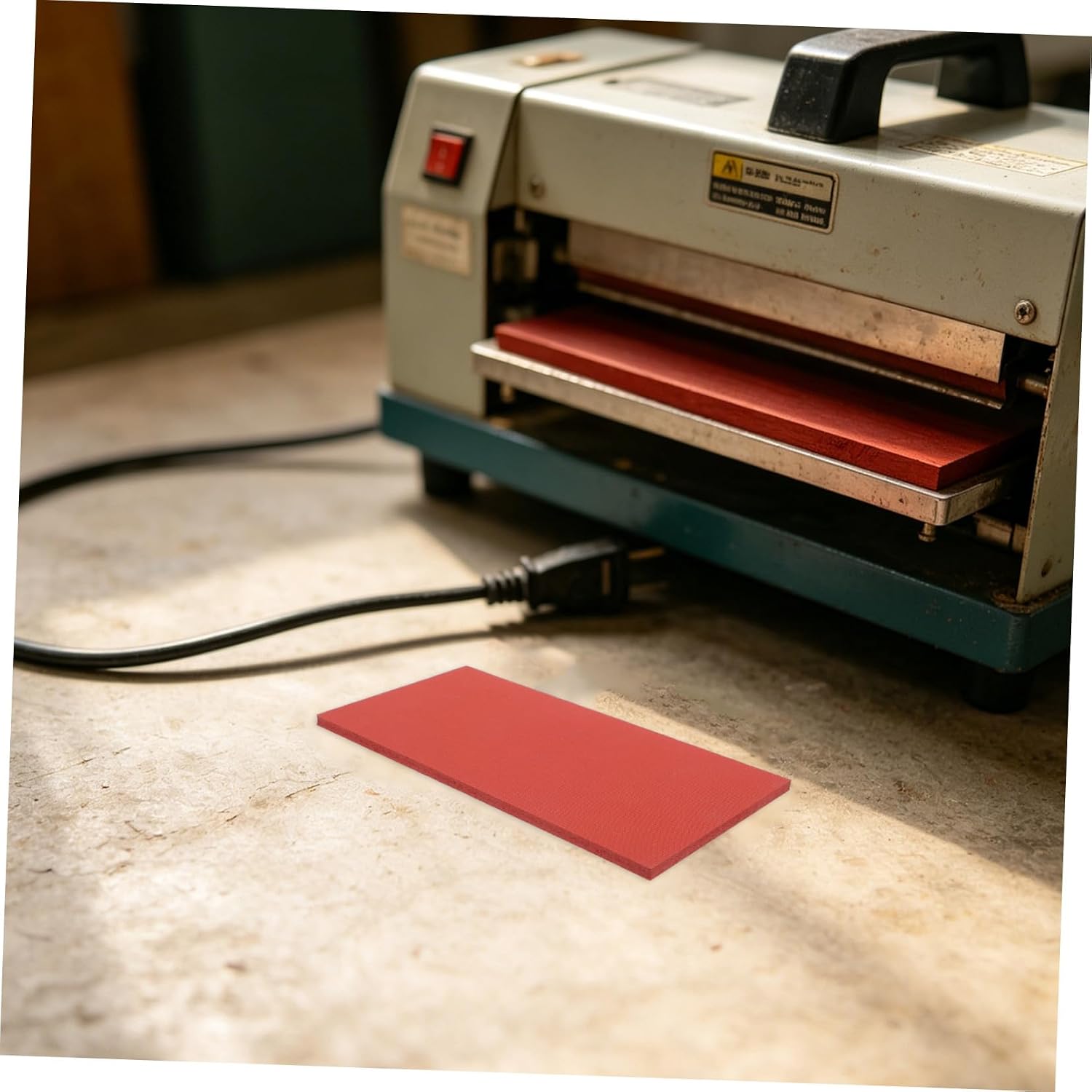 4pcs Silicone Heat Press Pad Replacement Mat 4x8in Orange
