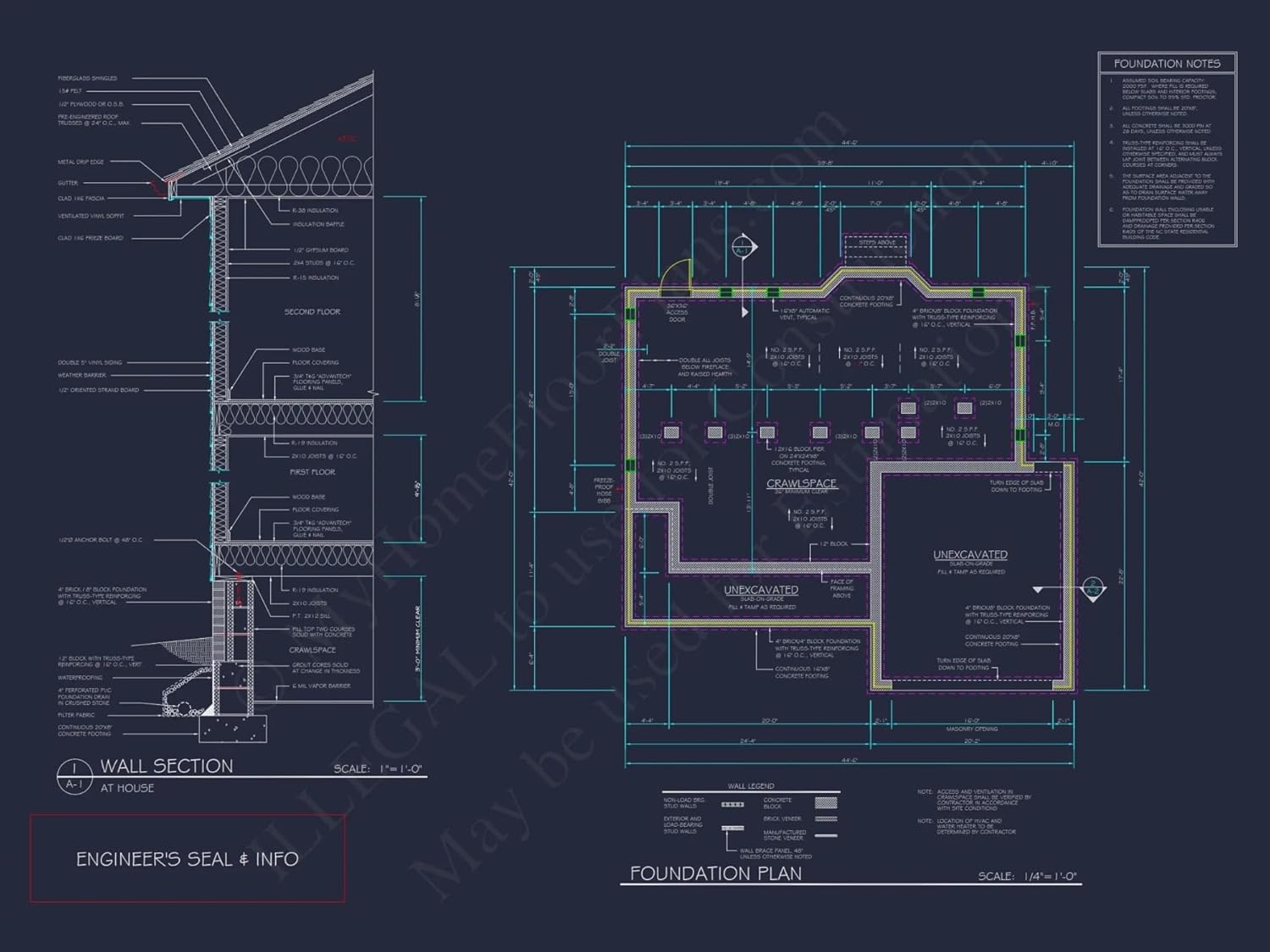 19-1455 HOUSE PLAN - Beautiful House Floor Plan with CAD Designs and Architecture