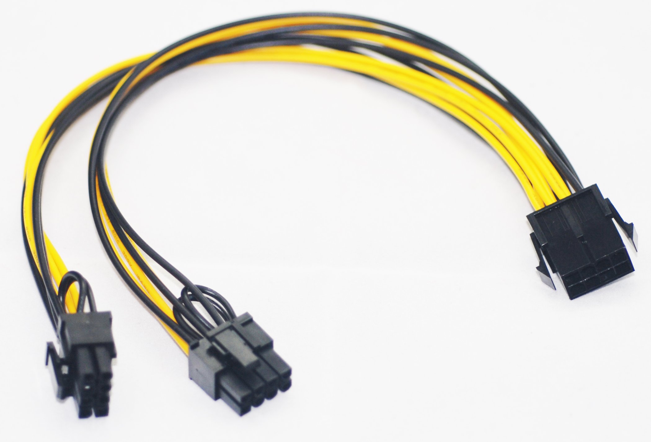 Amazon.co.jp: Cyberplugs PCI-E 8PIN 電源 分岐 変更 延長 ケーブル