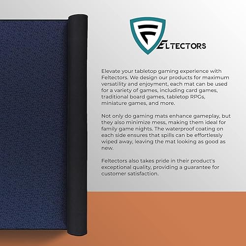 Miniatura 9 de Tapete de juego de mesa de 42 x 66 pulgadas, tapete Mahjong para mesa con bolsa de transporte, tapete de juego de neopreno antideslizante, cubierta