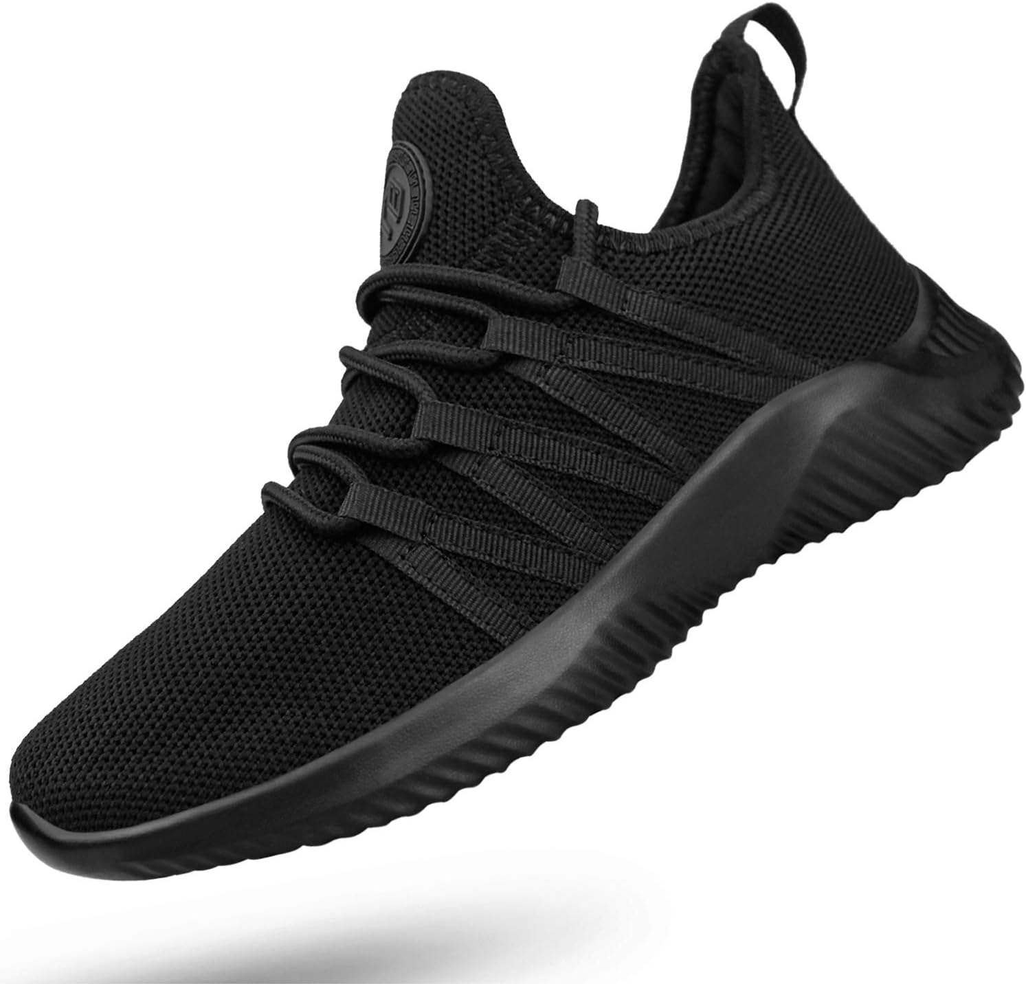 all white prestos on feet