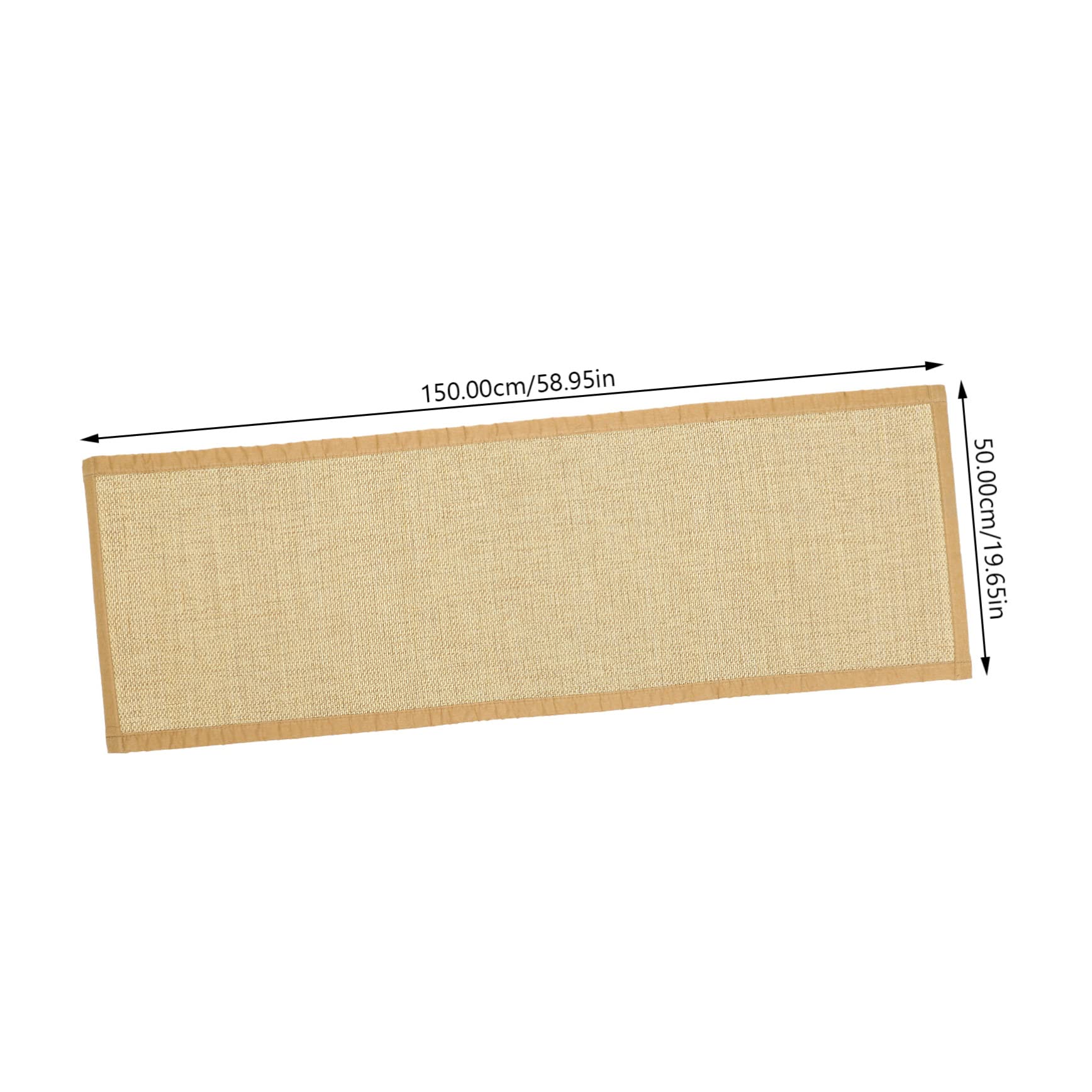 Tappetino Tatami giapponese 50 x 150 cm, tappetino da meditazione intrecciato, cuscino da pavimento traspirante for yoga, relax, lettura, sala da tè, soggiorno e decorazioni for la casa
