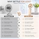 AEREFRESH™ Portable Mini Fan | Foldable Handheld Fan with 3 Speed Modes | USB Rechargeable Type-C | Ultra Quiet Personal Fan for Travel, Office & Outdoor gallery image