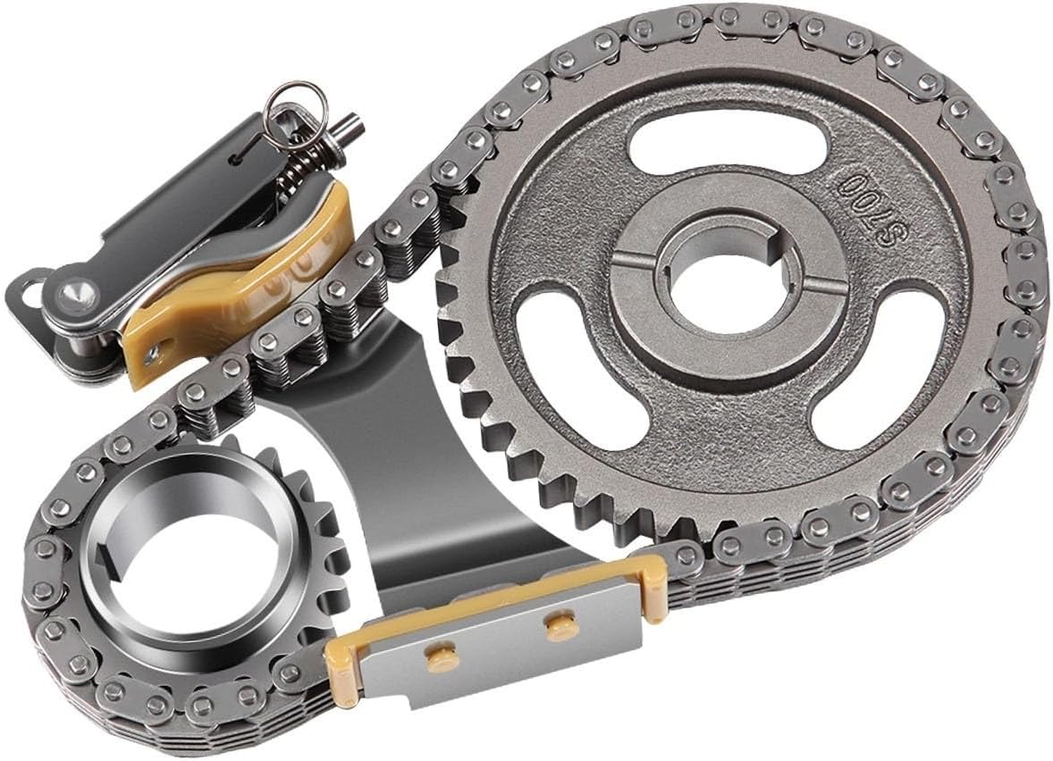 SCITOO C-3086K 90376S Engine Timing Chain Kit Replaces for Ford E-150 E-250 Econoline for F-150 Heritage Freestar Taurus Thunderbird Windstar for Lincoln Continental for Mercury Monterey 90-08