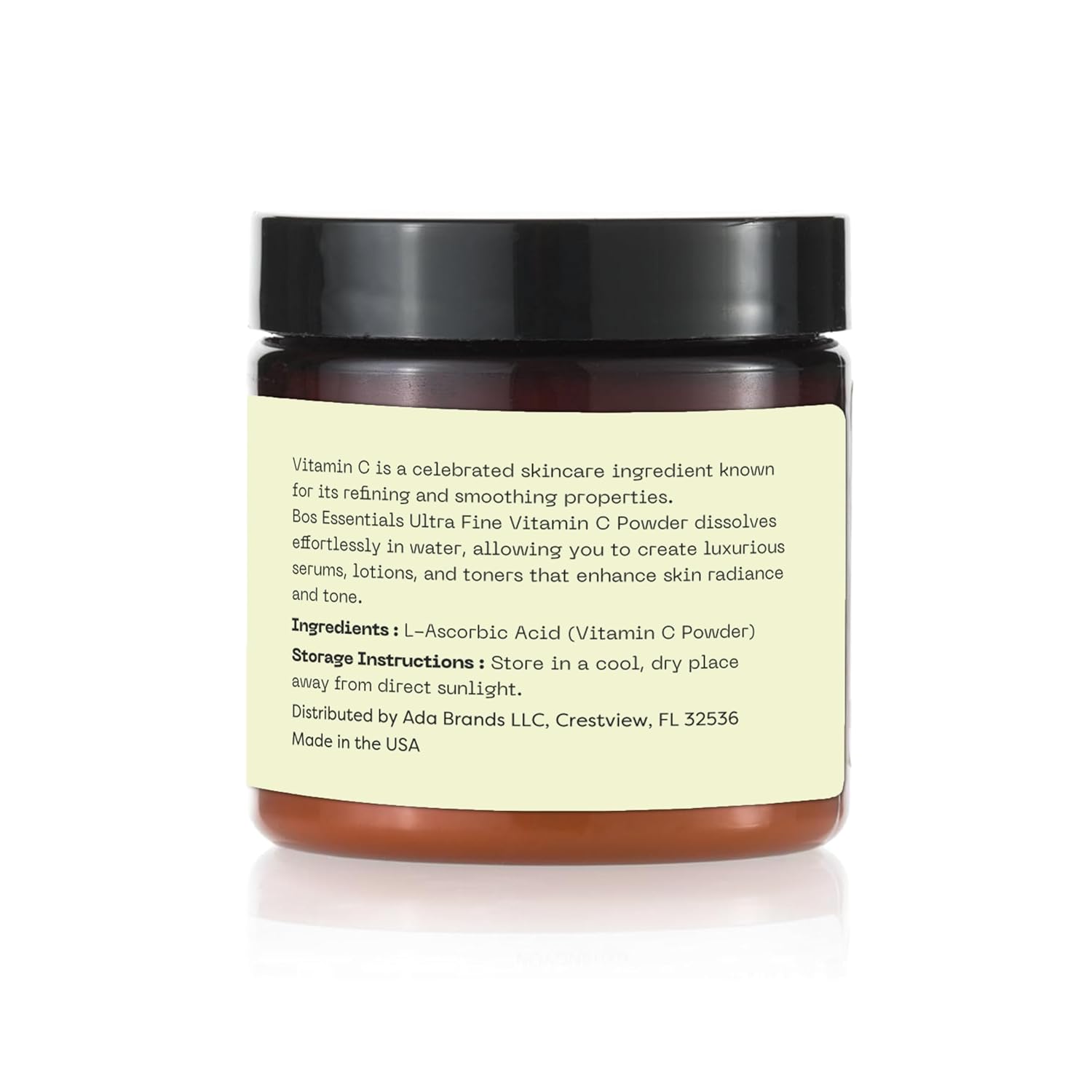 Ultra Fine Vitamin C Powder, 100% Pure Ascorbic Acid, Non-GMO, Cosmetic-Grade, Dissolves Instantly for DIY Serums, creams, and toners - Image 4