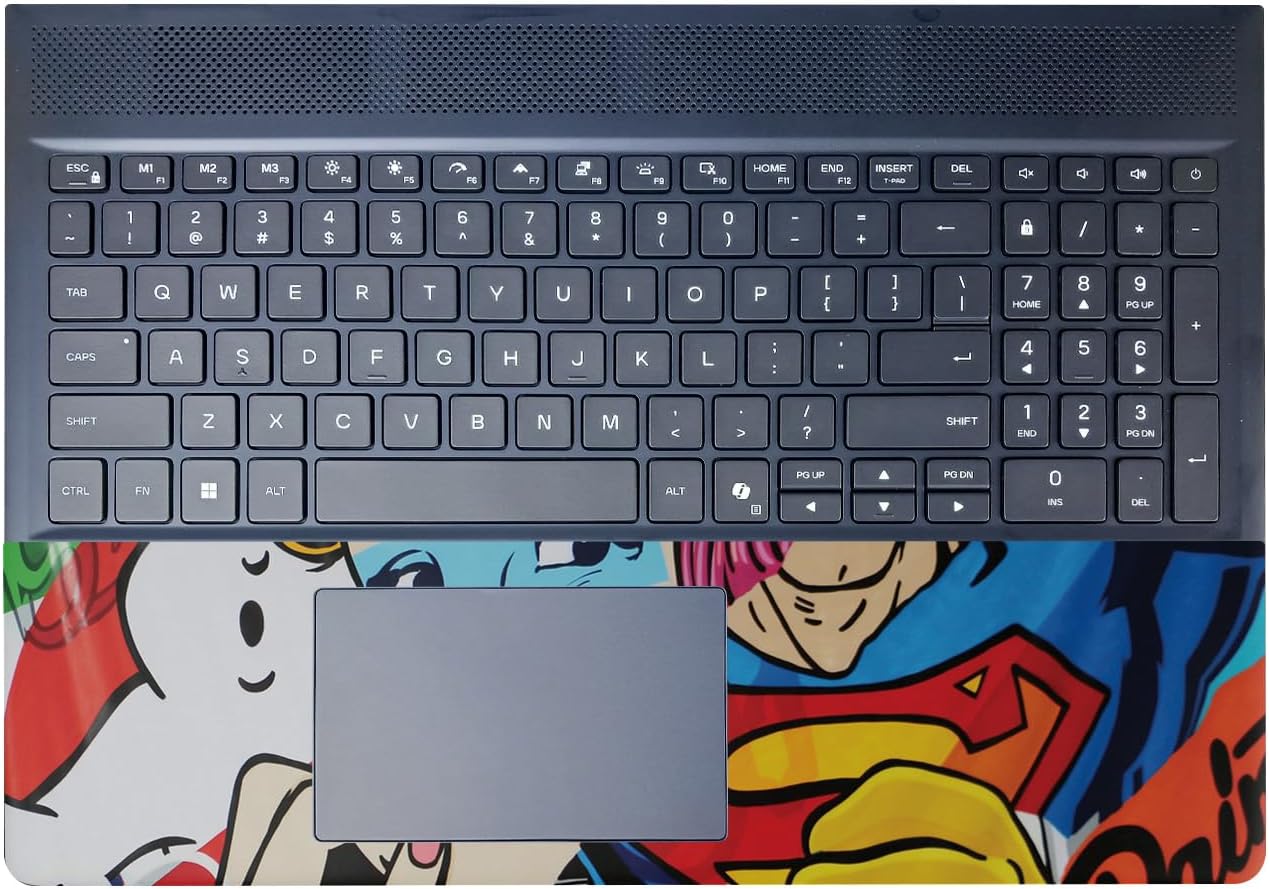 Laptop Skin Compatible with Alienware 16/16X Aurora (2025) - Cartoon Mania - Premium 3M Vinyl Protective Wrap Decal Cover - Easy to Apply | Crafted in The USA by MightySkins