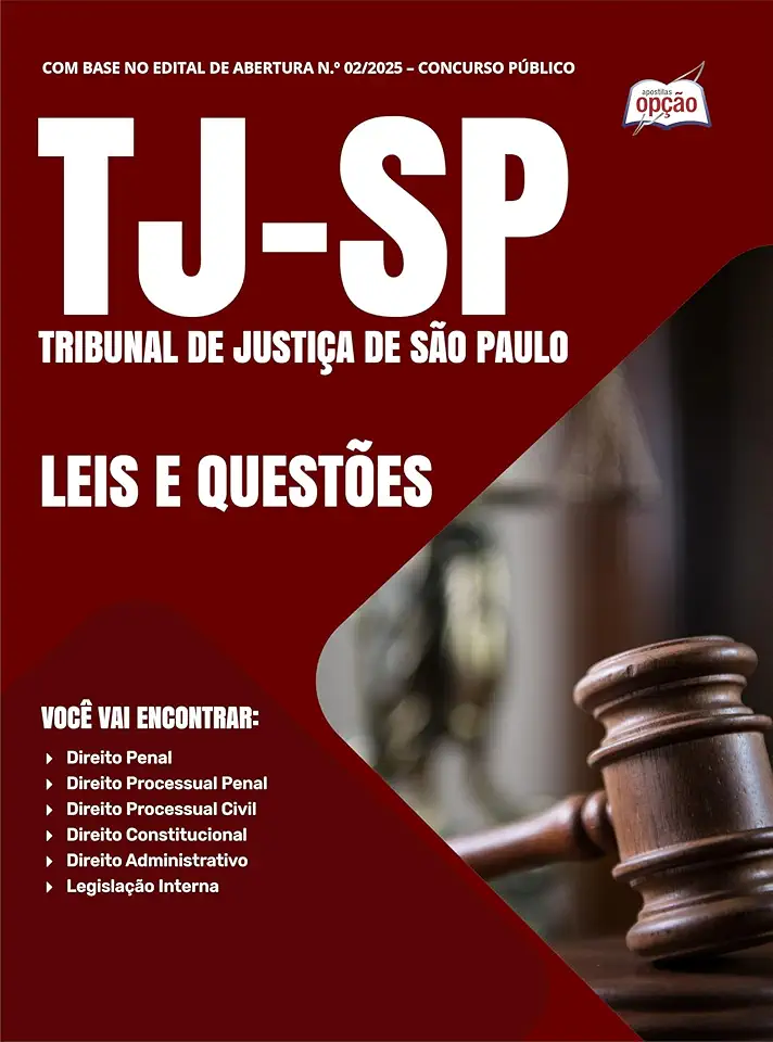 Leis e Questões Tj-sp - Escrevente Técnico Judiciário