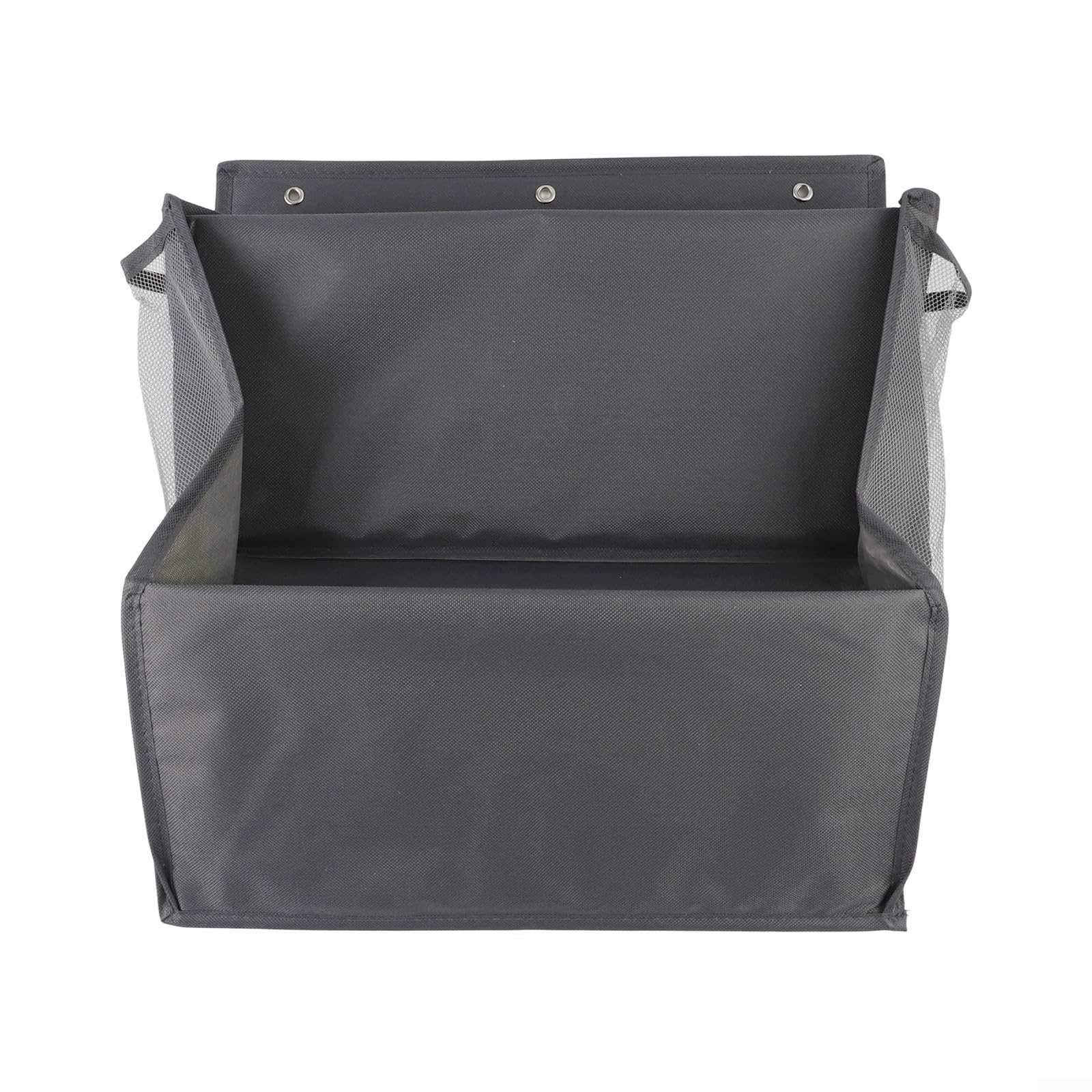 RV Shoe Rack with Tape Door and Large Deep Pockets, Wall Mount Shoe Storage Organizer for Campers, Space Saving Narrow Closet Oxford Cloth Cabinet(Gray)