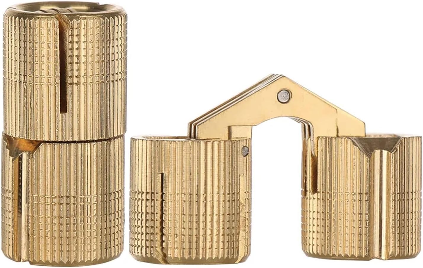 1pc Door Cupboard Furniture Hinges Cylindrical Brass(16mm)