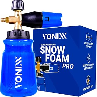 Snow Foam Fast Pro 1L Vonixx Canhão de Espuma Maquina Para Lavar Caminhão Carro Moto Selecione o Modelo (SNOW-FOAM-PRO)