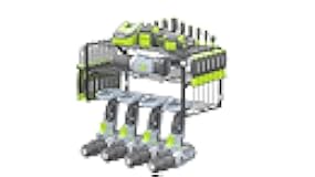 WORKPRO Power Tool Organizer, Wall Mounted Power Tool Holder, 3-Tiers Storage Rack for Cordless Drill Storage, 150 LBS Load Capacity for Garage, Warehouse, Workshop