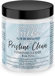 Dixie Belle Pristine Clean - 8oz - Dissolvable Granular Cleaning Solution Mix - Silk Mineral Paint Prep for DIY Projects - Multi-Surface Cleaner