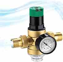 Riduttore Pressione Acqua 1 Pollice - Con Manometro, Ottone, Regolabile Per Casa E Industria - Foto 5