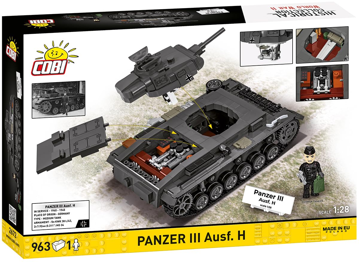 Panzer III AUSF. H Scale 1:28