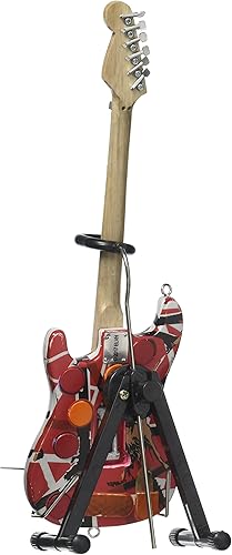 Miniatura 3 de EVH Minature Guitars EVH Frankenstein Mini réplica de guitarra Van Halen (EVH001), rojo y blanco, rojo/blanco + EVH Minature Guitars EVH Black &
