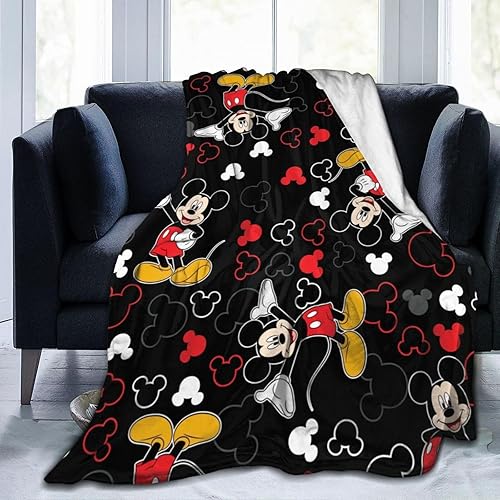 Bonita manta de franela suave de forro polar, ligera y cómoda para todas las estaciones, 60 x 50 pulgadas