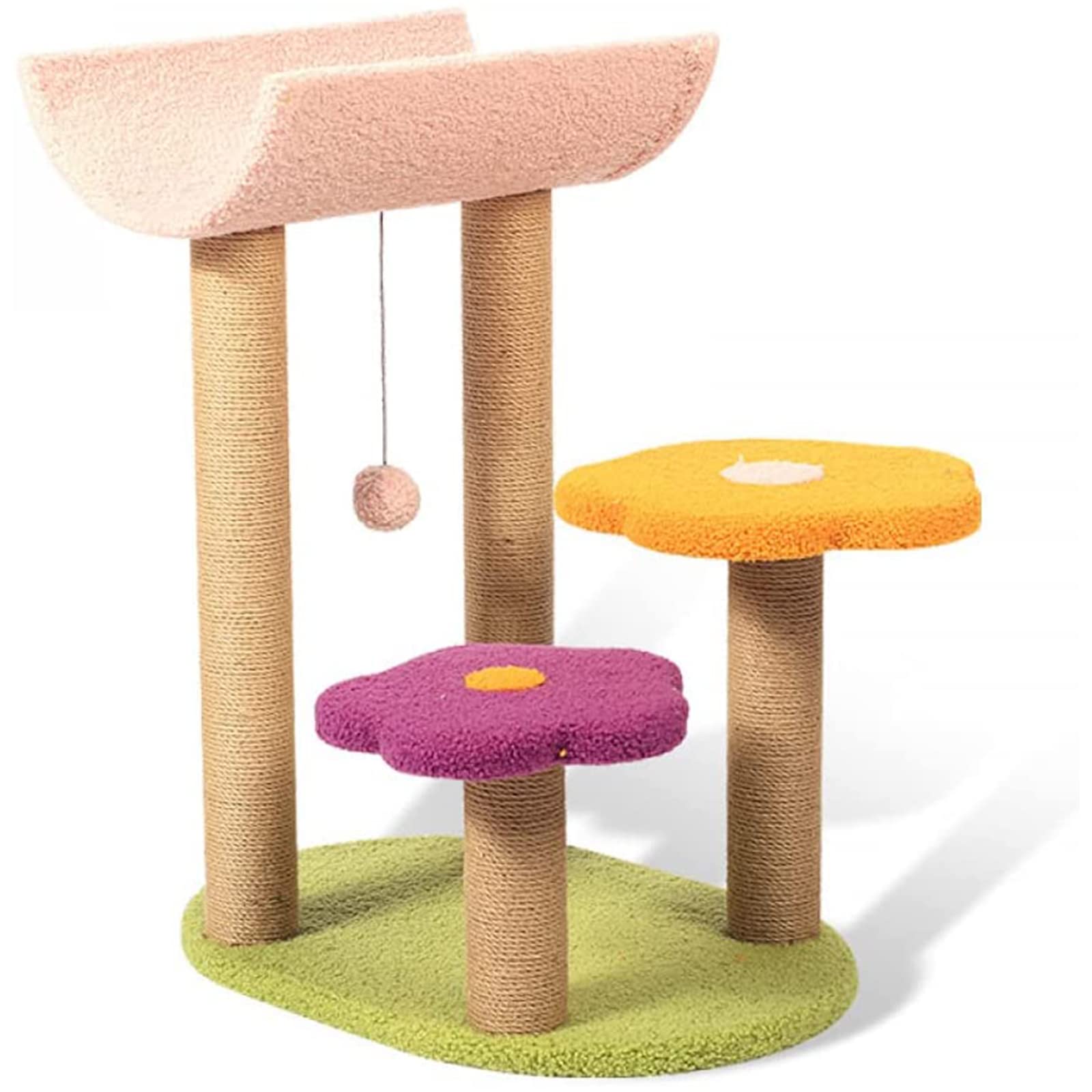 突っ張り型キャットタワー 3段 【公式通販】