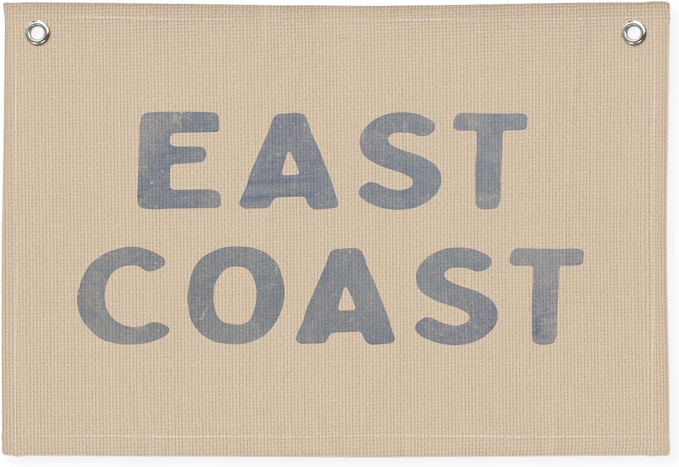 PLKMN Blue Dorm Decor,Coastal Cowgirl Banner,East Coast Decor