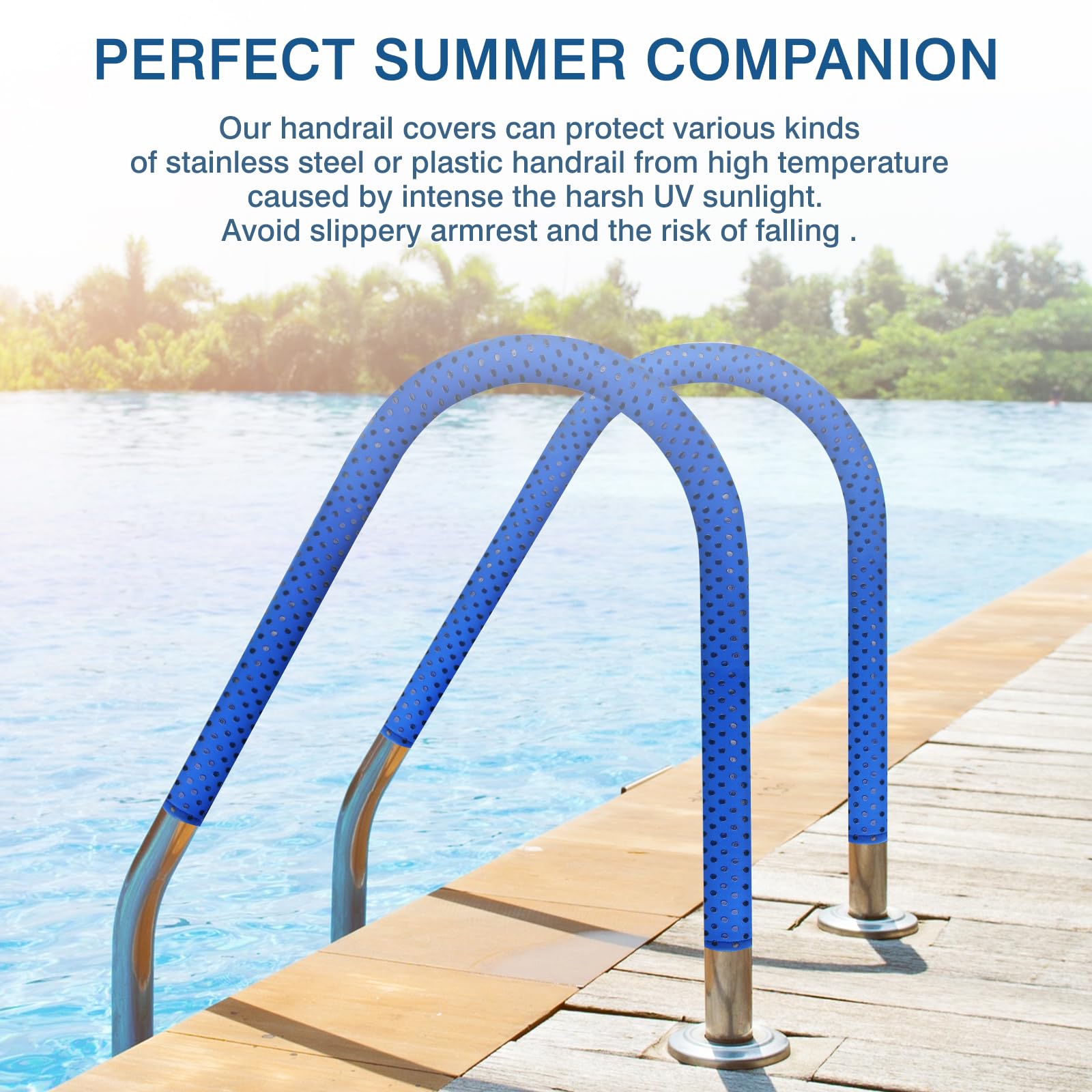 Pool Railing Covers For Inground Pools Pool Railing Covers-6 Feet ...