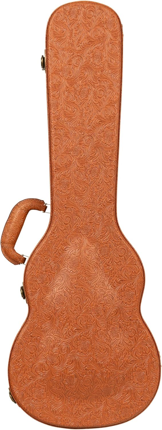 Kala Western Embossed Archtop Baritone Ukulele Hard Case - Image 1 of 5