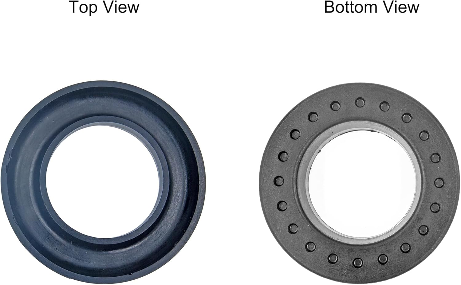 Front Coil Spring Insulators, Front Upper Coil Spring Isolators Compatible with Dodge 1997-2004 Dakota, 1999-2003 Durango, 1994-2010 Ram 1500/2500, 2014-2023 Ram 1500, 1994-2009 Ram 3500 (for 2WD)