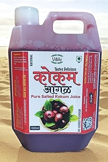 Vibhi Kokum Agal - Kokum Juice (Salted) NO SUGAR 900ml