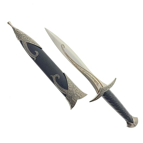 11" Sting Elvish Short Sword. Stainless Steel Blade with Scabbard