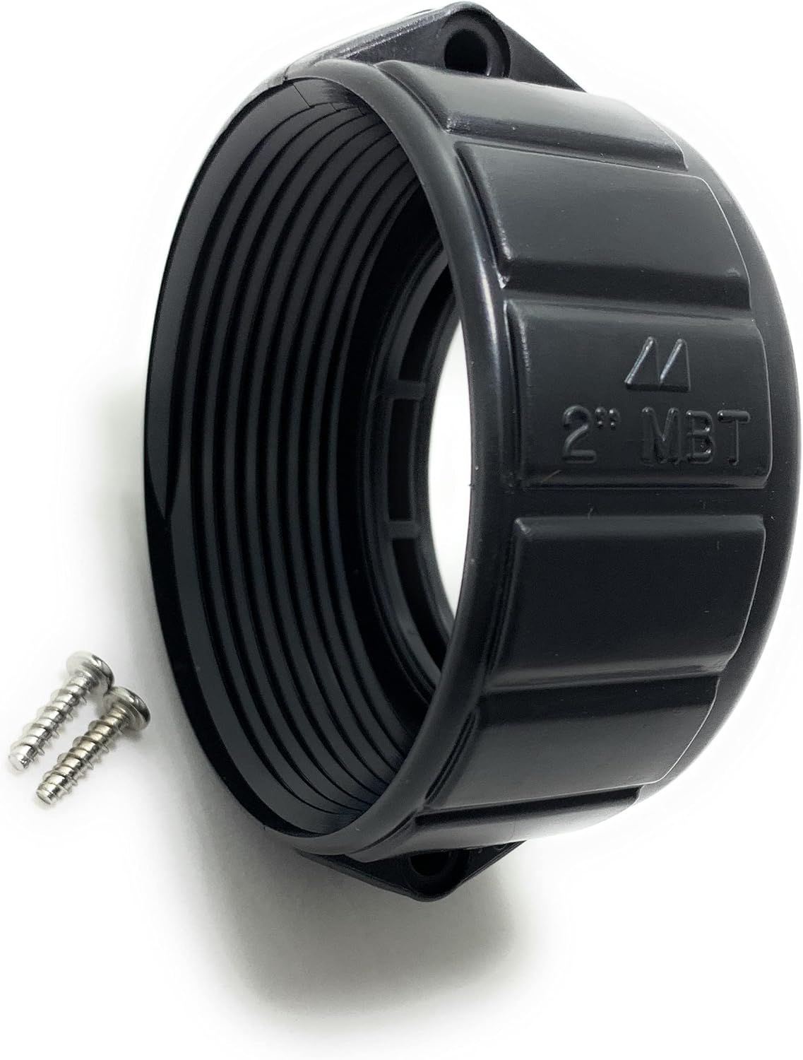 2" Heater Union Split Nut for Hot Tub or Spa (Measures 3" Inside Diameter Edge to Edge in The Threads)