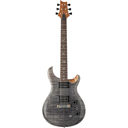 PRS Guitars 6 String SE Pauls Electric Guitar, Charcoal with Gig Bag, Right, (103495::CH:)
