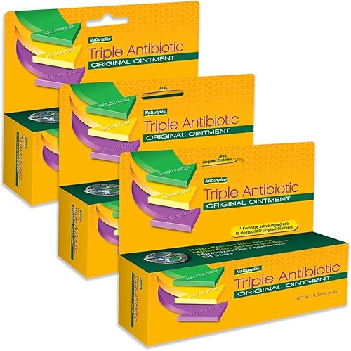 Miniatura 8 de natureplex Triple antibiótico Pomada original 033onzas Tubo 3Pack por natureplex