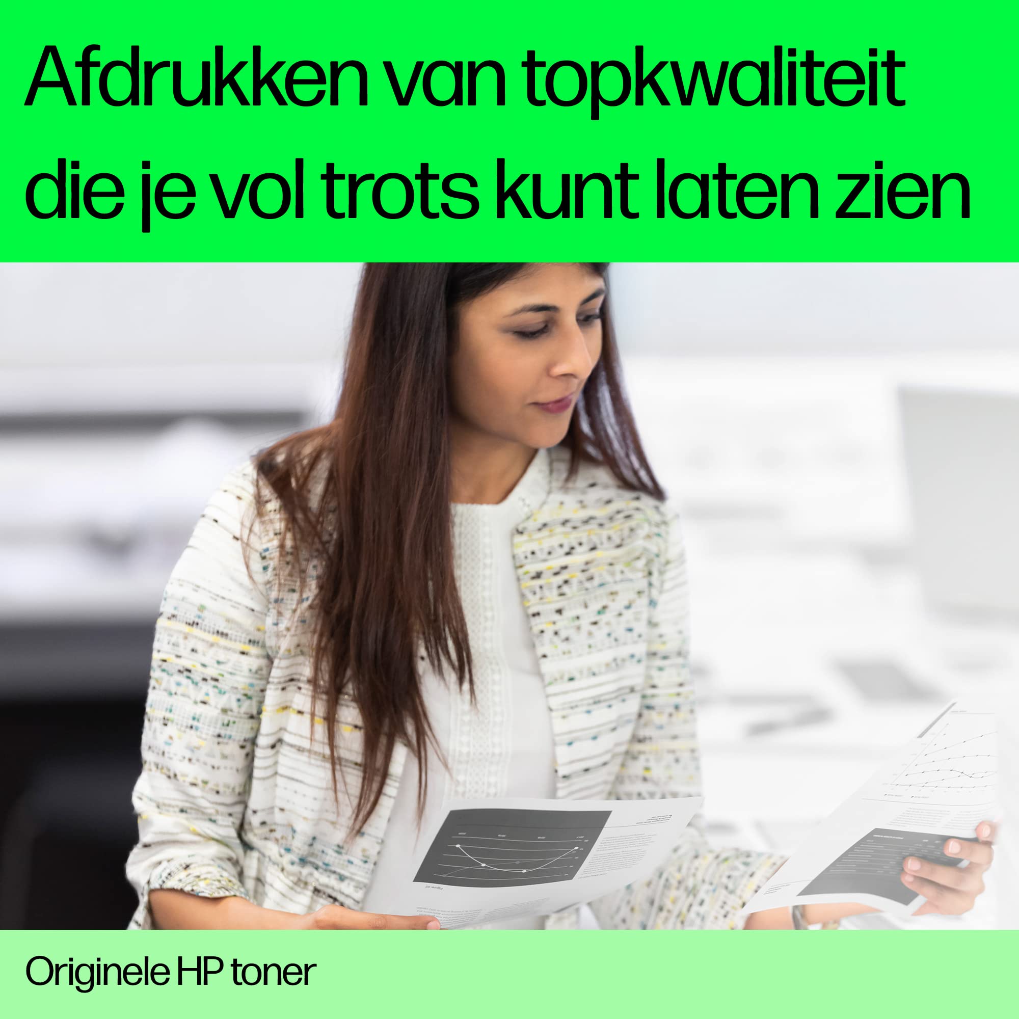 HP 415A W2031A Toner Cyan Authentique pour HP LaserJet Pro M454 / M479