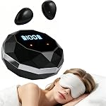 Sleep Earbuds for Side Sleepers,Mini Invisible Wireless Earbuds for Small Ear Canals,Bluetooth 5.4, 40H Battery,Noise Blocking,Waterproof,LED Power Display,Tiny Earbuds for Work,Sleep(Beige)