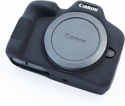 PCTC Silicone Case for Canon EOS R50, Anti-Scratch Camera Case (Black)