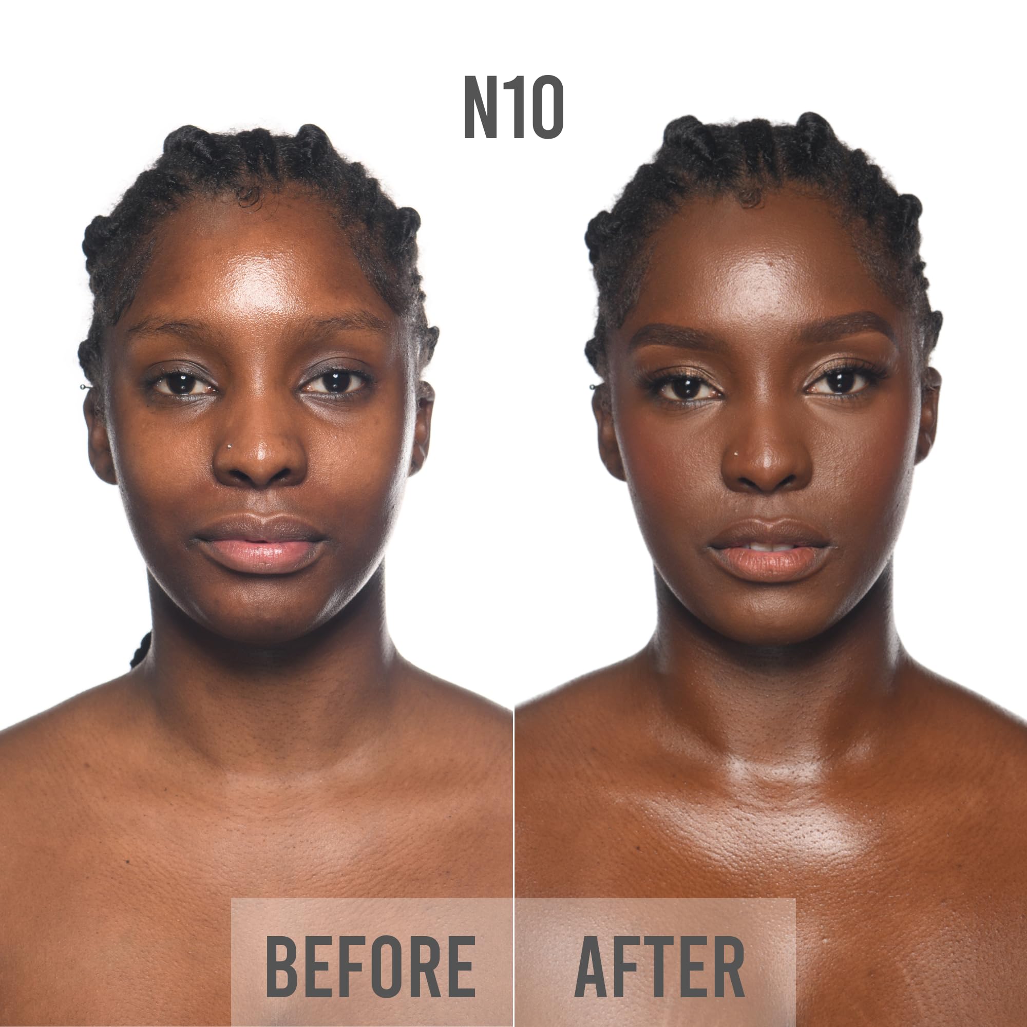 BPerfect Chroma Cover Matte Foundation, Weightless Full Coverage Base with Hyaluronic Acid & Vitamin E, Soft Matte Finish - Image 2