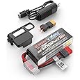 HYPER GO Angry Snail 3S2000 RC Car Upgrade Accessories 3S 11.1V 2000 mAh 25C LiPo Battery, Spare Parts RC Battery All 1/14, 1