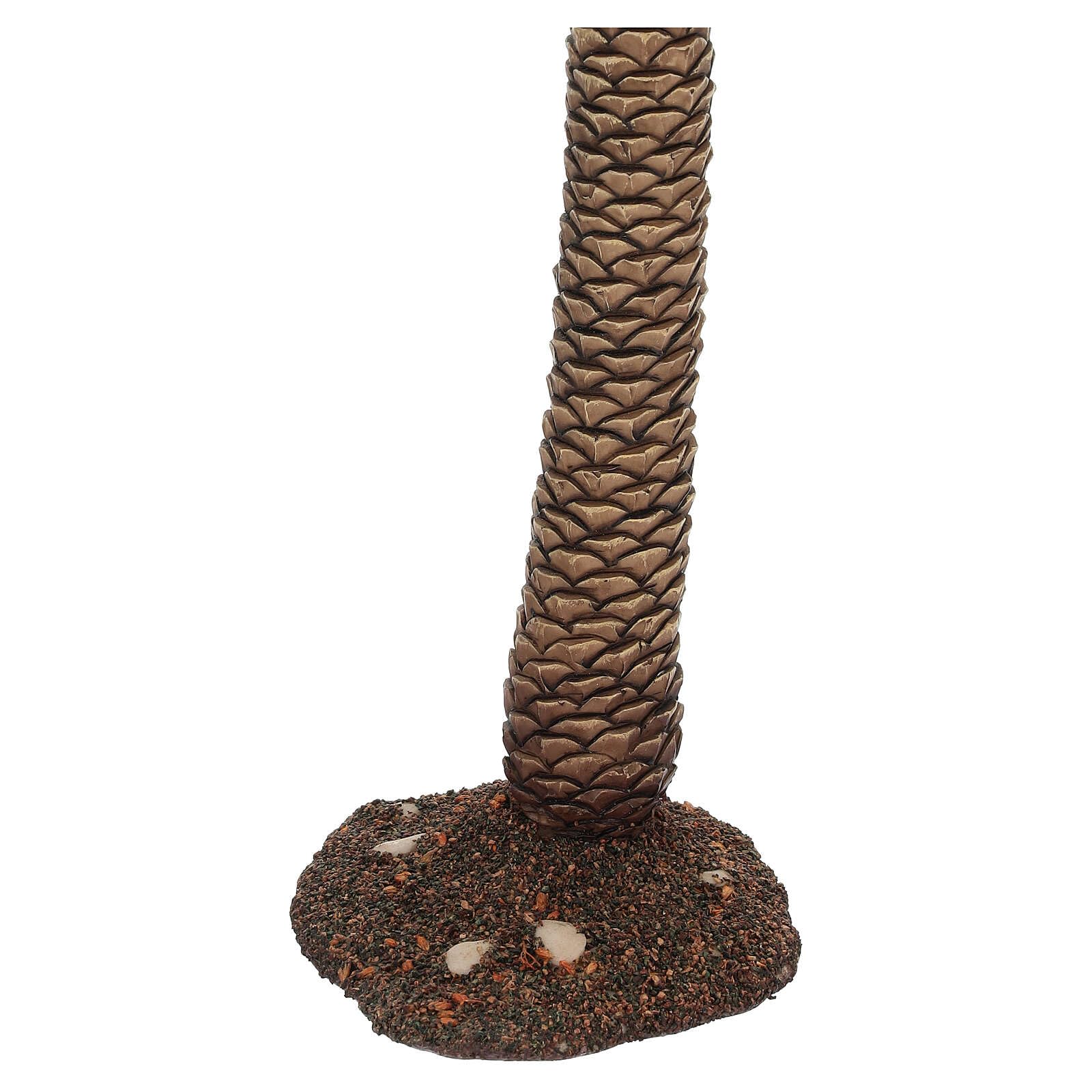 Holyart Mousse végétale, Lichens, Arbres, Pavages: Palmier crèche résine h 80 cm