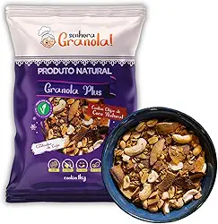 Senhora Granola Plus 1kg Completa Com Castanha de Caju e Lascas de Coco