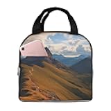 Lunch Bag for Women Men Insulated Lunch Box Reusable Pinnacle Peak Lunch Tote Cooler Bag for Office Picnic