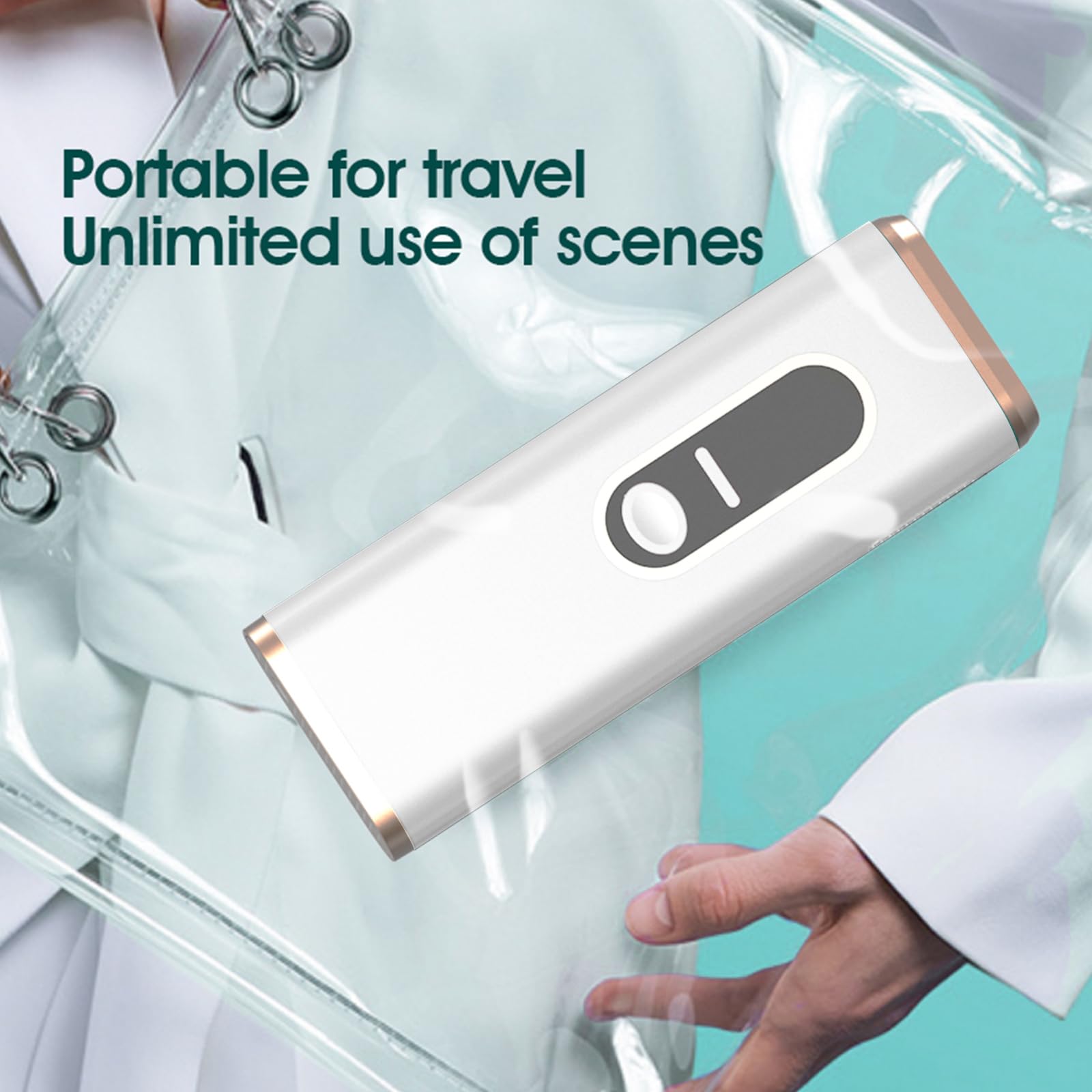 FENCY Laser Hair Removal Device for Women and Men, 5 Energy Levels and 990,000 Flashes, at-Home Permanent Painless IPL Hair Remover for Armpits Legs Facial Whole Body