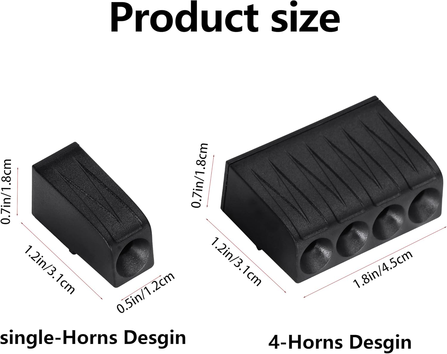 Deer Whistles for Vehicles - 4-Horn Design, Waterproof & High-Frequency Sound, Universal Fit for Cars, Trucks, Motorcycles, RV (10 Packs) - Ideal for Drivers, Commuters, Outdoor Enthusiasts