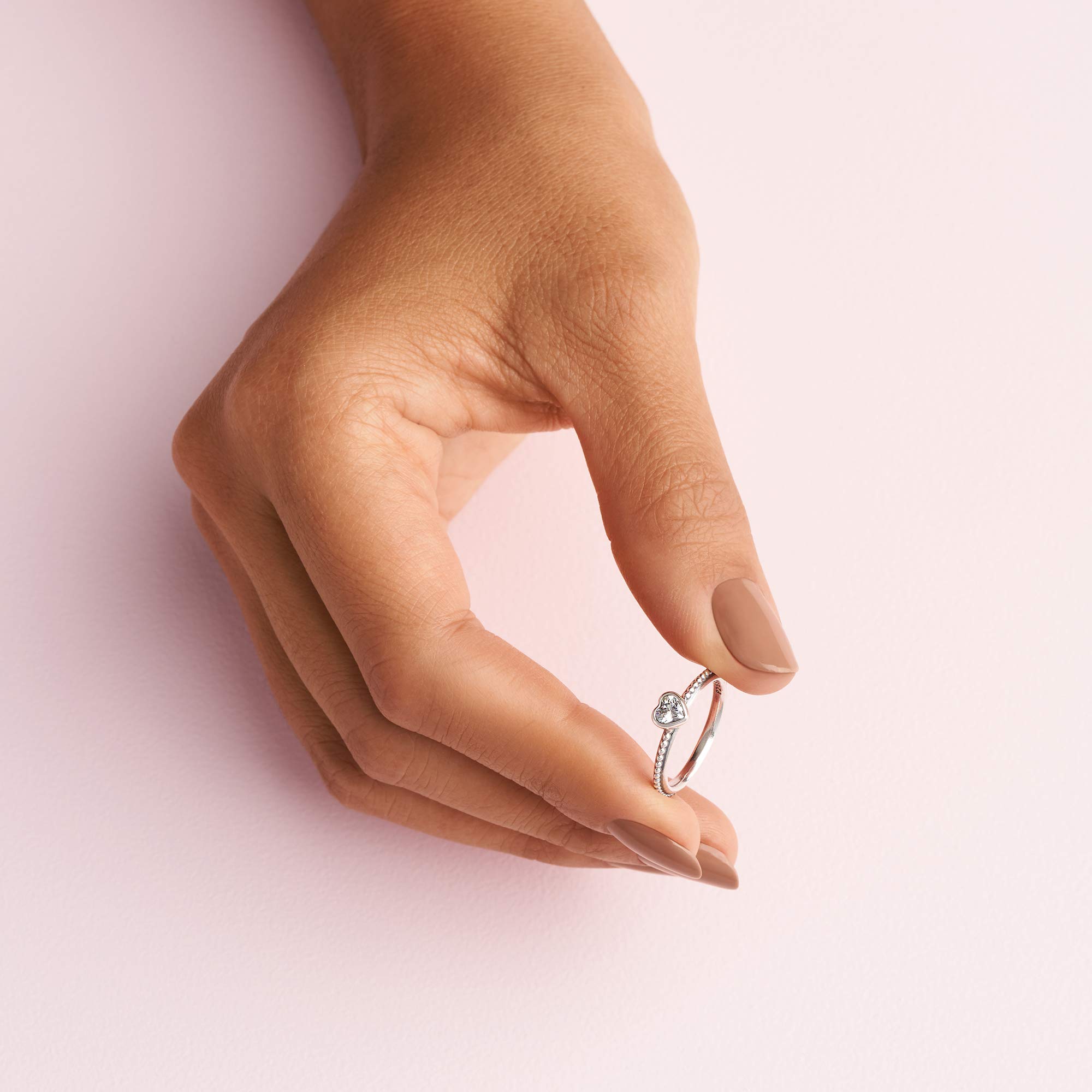 Amazon.co.jp: Pandora Jewelry One Love キュービックジルコニア