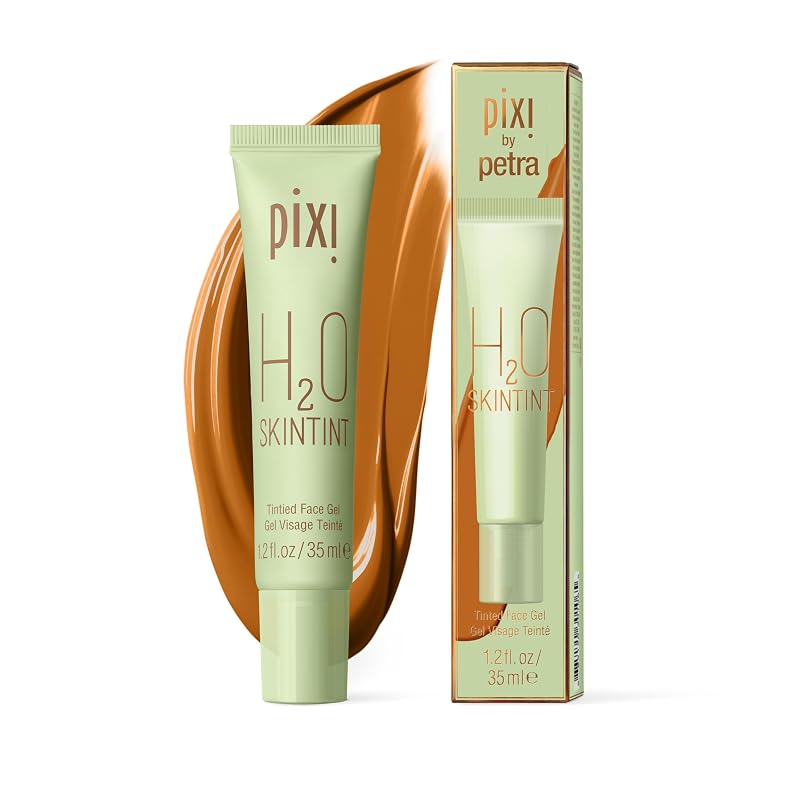 Pixi H2O SkinTint Hidratante Facial com Cor Mocha, 35 mL
