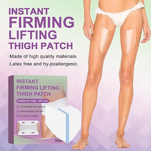 Miniatura 2 de 30 cintas de elevación de piernas reafirmante instantánea, cinta invisible de levantamiento de muslos, cintas desechables para levantamiento de