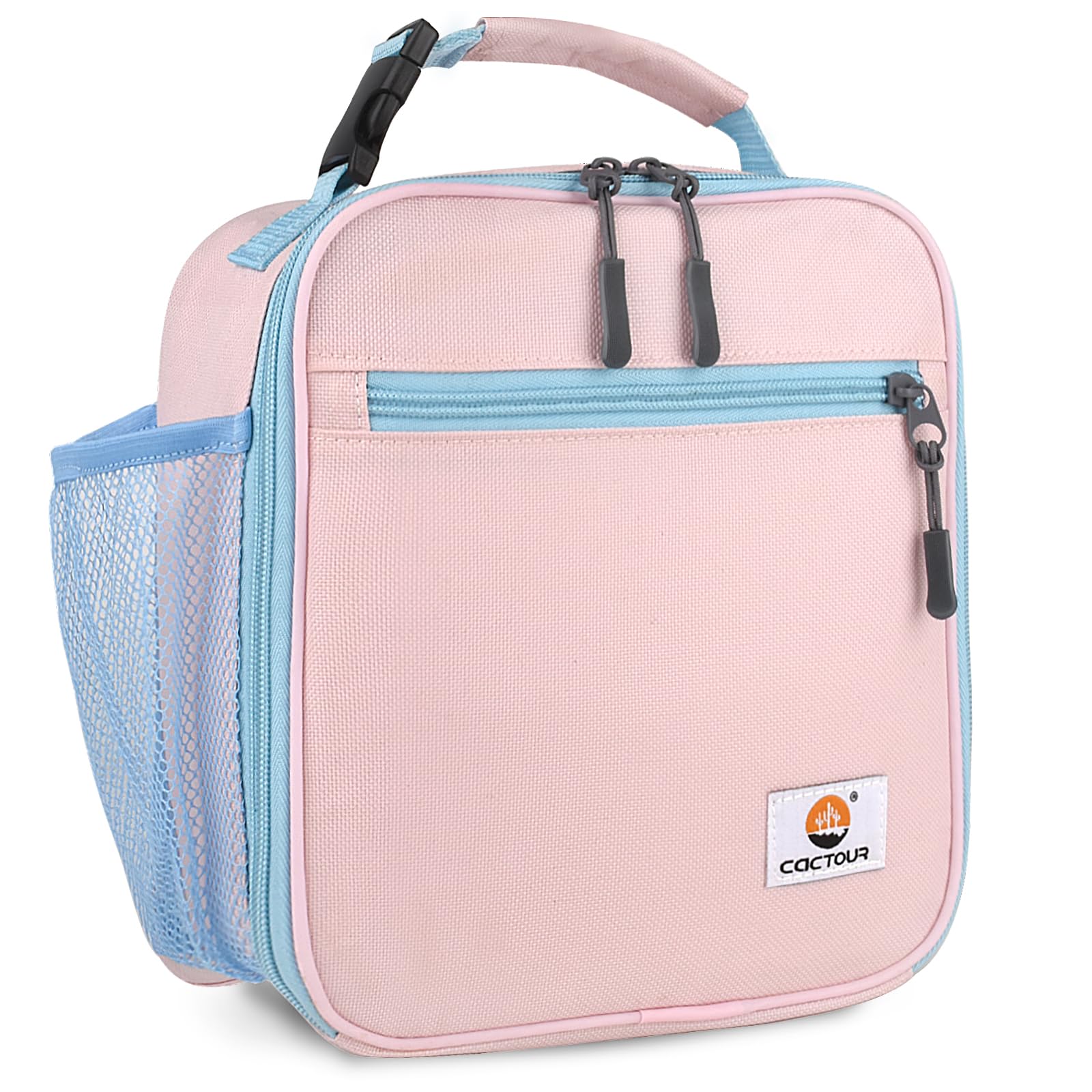 CaCTOUR Lunch Box Kids,Premium Insulated Lunch Bag for Girls Boys,Soft Bag Mini Cooler Back to School Thermal Reusable Lunch Bag for Work School Picnic (Pink): Home & Kitchen