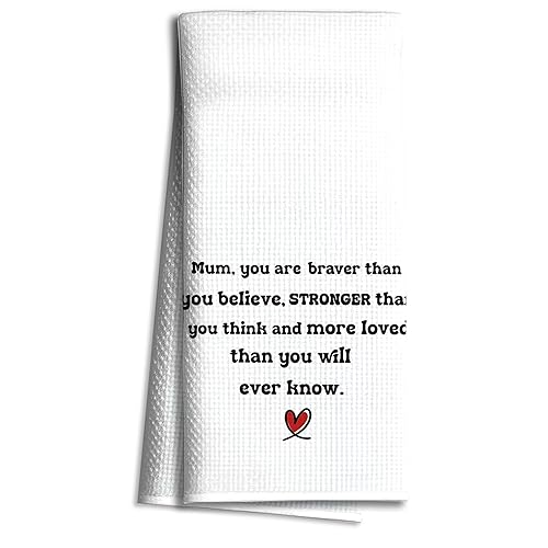 Mum Gifts Kitchen Towels 16x24 Inch, Mom Mother's Day Birthday