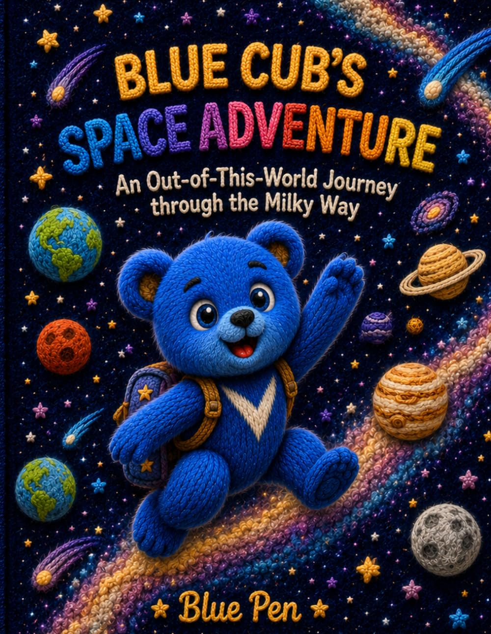 Blue Cub’s Space Adventure: An Out-of-This-World Journey through the Milky Way (Blue Cub Adventures)