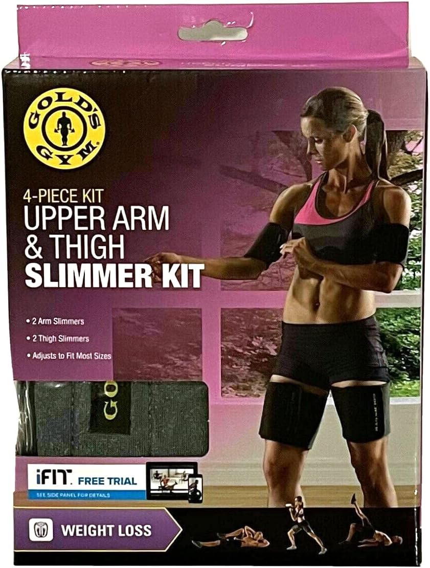 Upper Arm & Thigh Slimmer Kit (4-piece Kit) "Adjusts to Fit Most Sizes" - Lose Excess Water Weight Fast & Easy